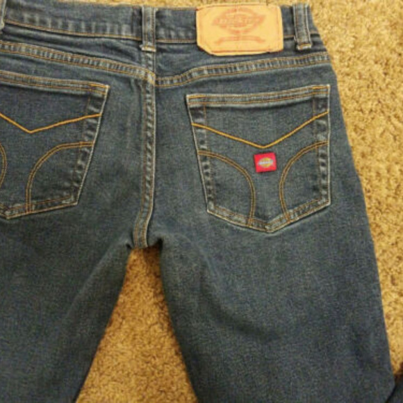 DICKIES Women's Flare Low Rise Stretch Jeans Sz 5 - Picture 7 of 7